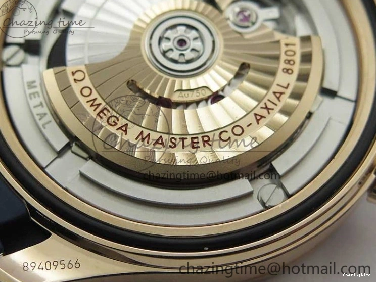 0322 2018 Seamaster Diver 300M RG Blue Ceramic VSF 1:1 Best Edition Blue Dial on Blue Rubber Strap A WeatherProof 7914